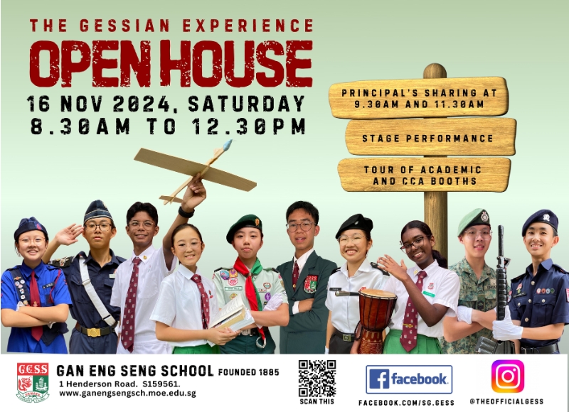 GESS Open House Banner